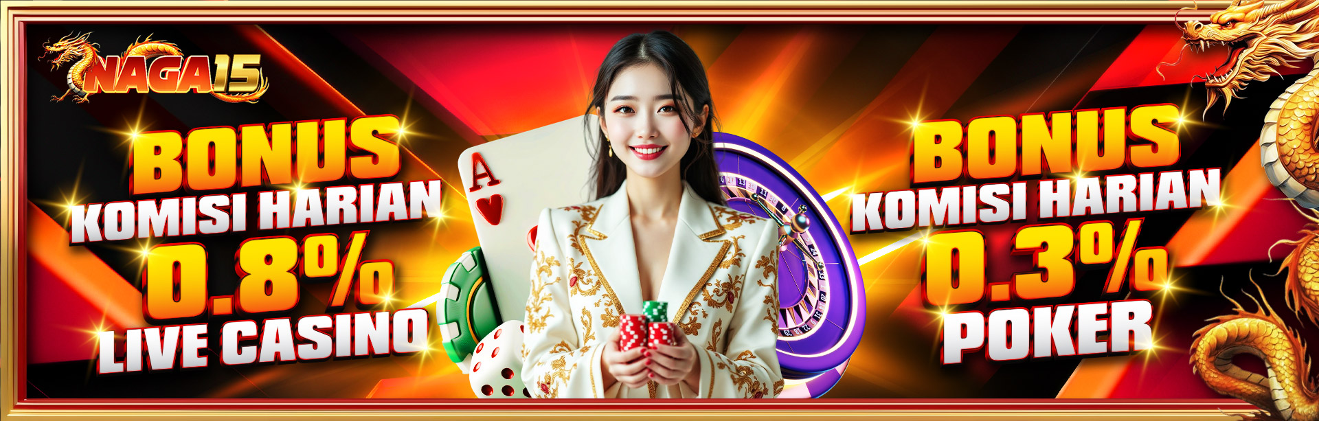 BONUS KOMISI CASINO & POKER