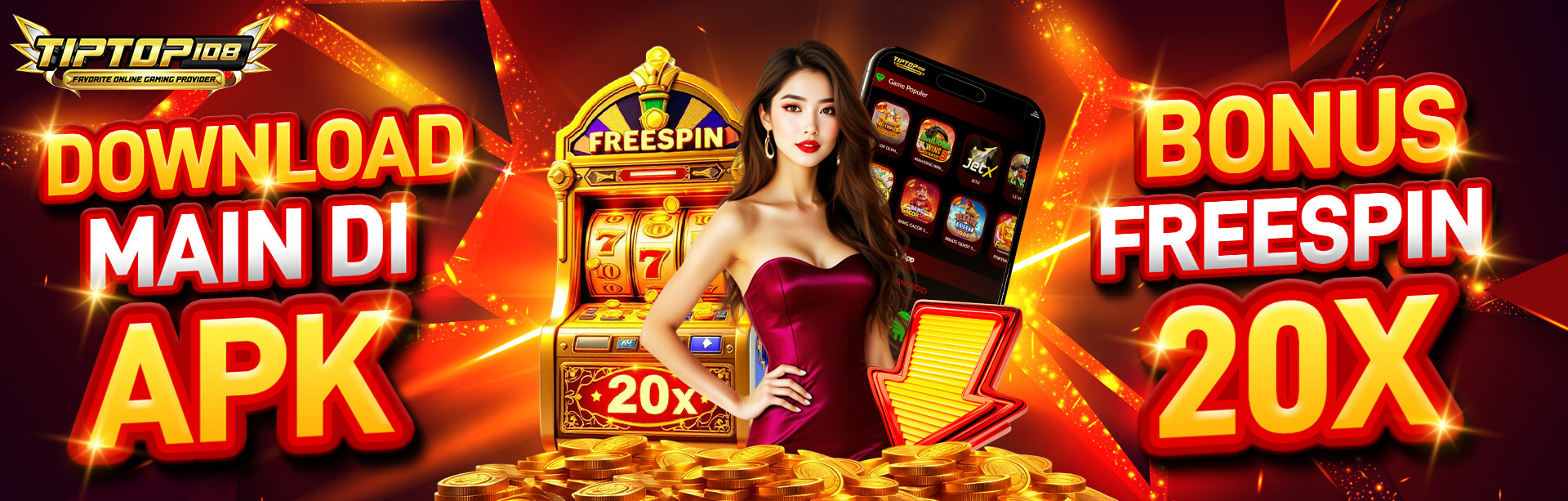 DOWNLOAD APK DAPATKAN FREESPIN 20X