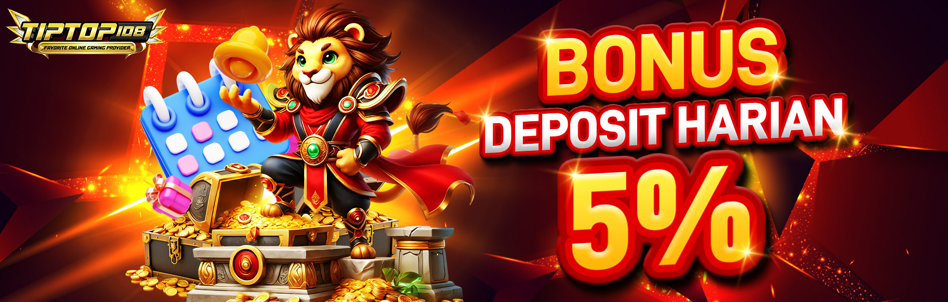 BONUS DEPOSIT HARIAN 5%