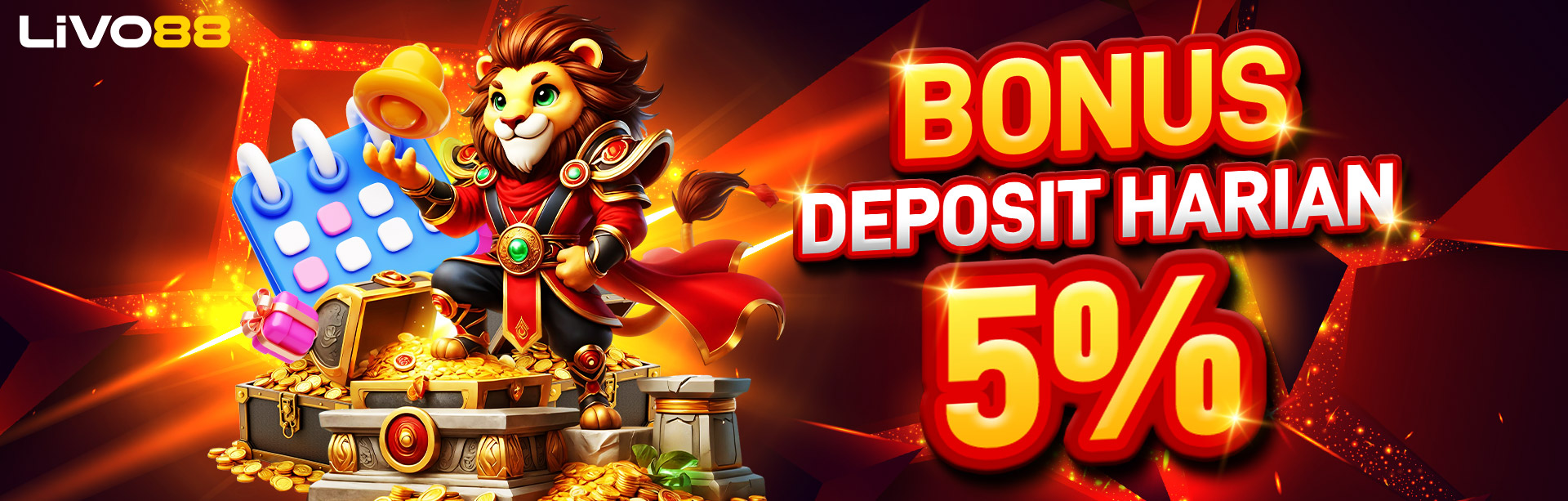 BONUS DEPOSIT HARIAN 5%