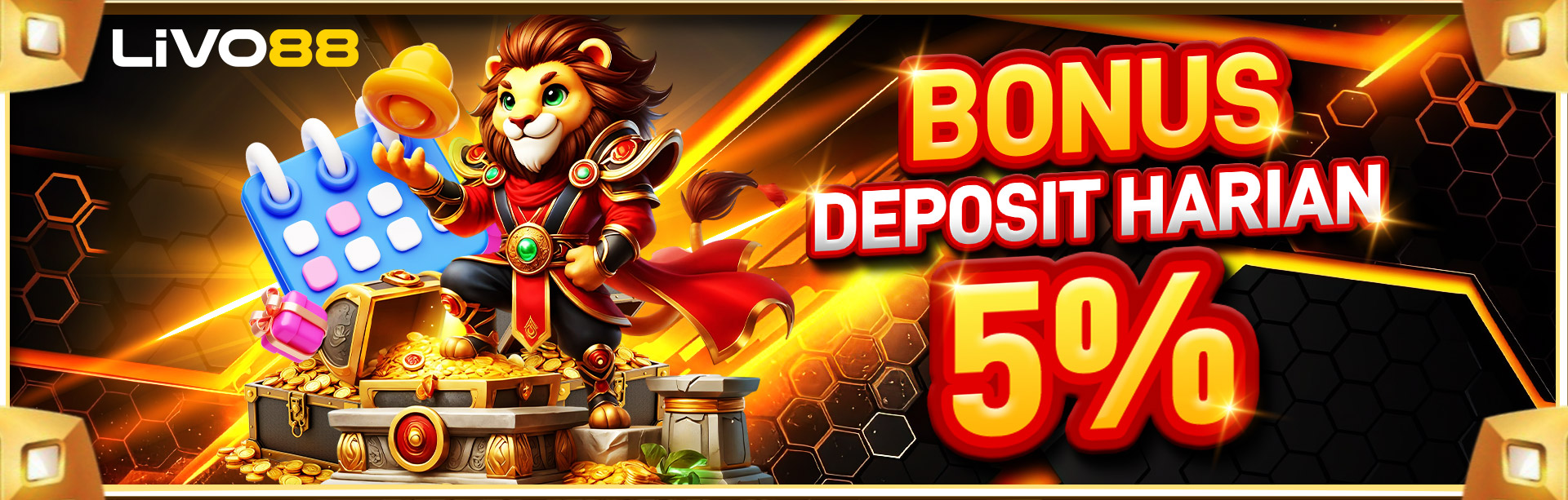 BONUS DEPOSIT HARIAN 5%