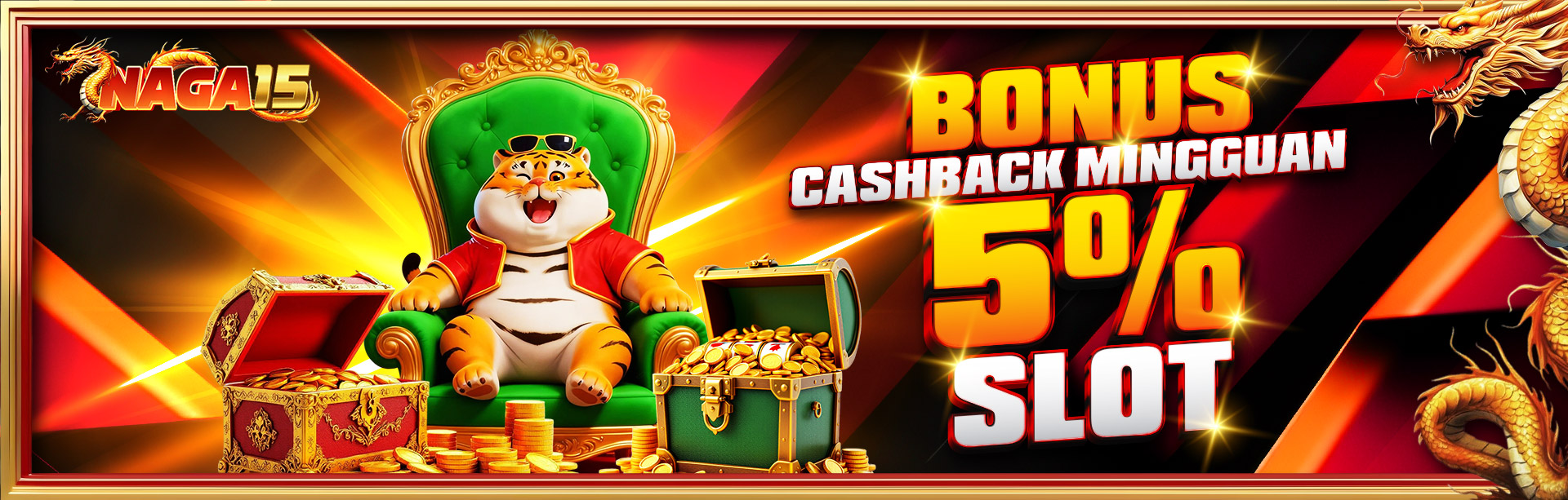 BONUS CASHBACK 5% SLOT