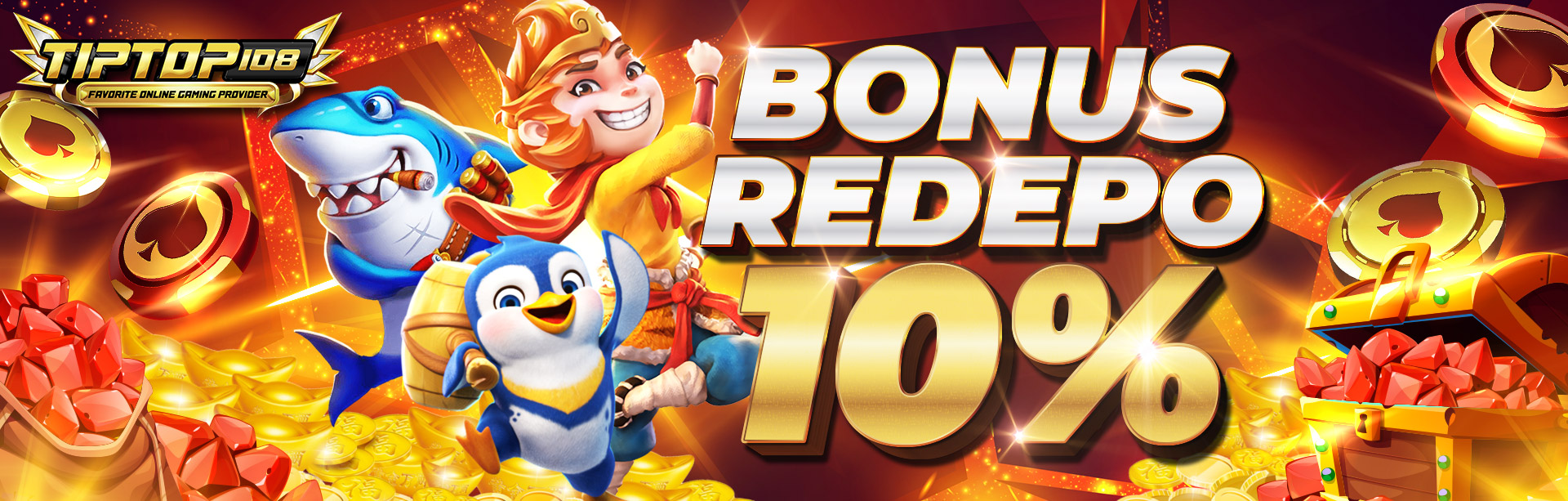 BONUS REDEPO 10% KHUSUS SLOT