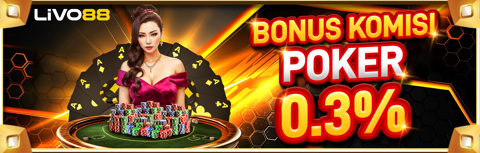 BONUS KOMISI POKER 0.3%