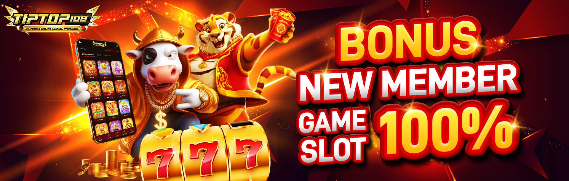 BONUS NEW MEMBER SLOT 100%