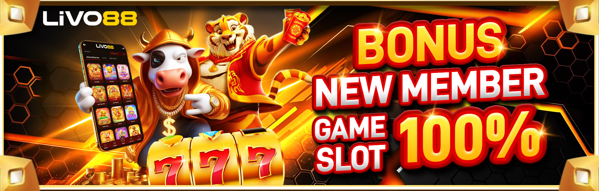 BONUS NEW MEMBER SLOT 100%