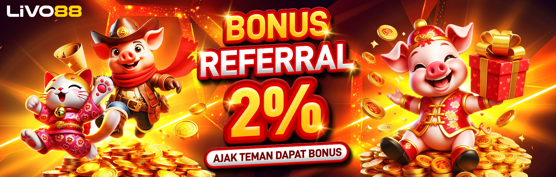 BONUS REFERRAL 2%