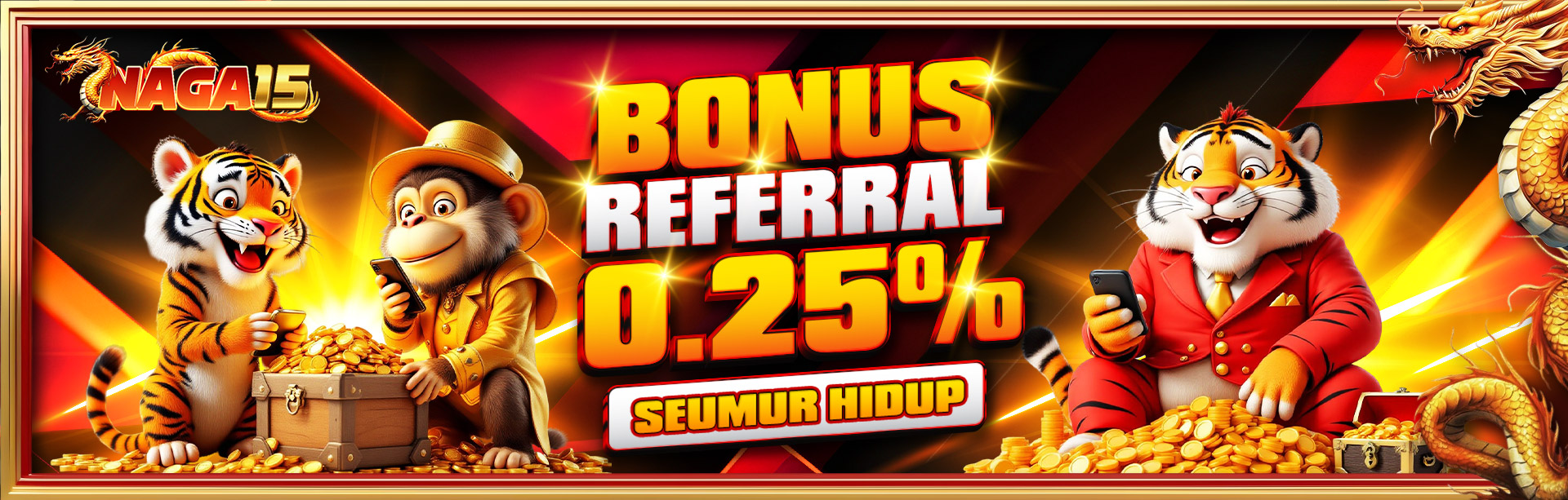 BONUS REFERRAL TURNOVER 0.25%