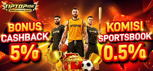 BONUS CASHBACK 5% + KOMISI 0.5% SPORT
