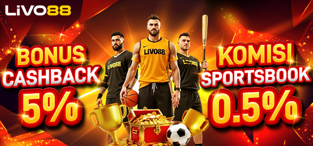 BONUS CASHBACK 5% + KOMISI 0.5% SPORT