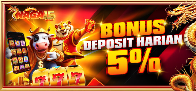 BONUS DEPOSIT HARIAN 5%