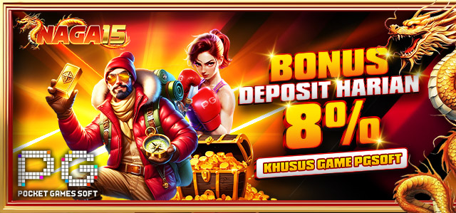 BONUS DEPOSIT HARIAN 8% PGSOFT