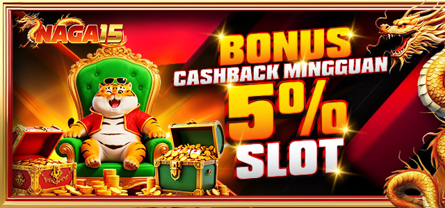 BONUS CASHBACK 5% SLOT