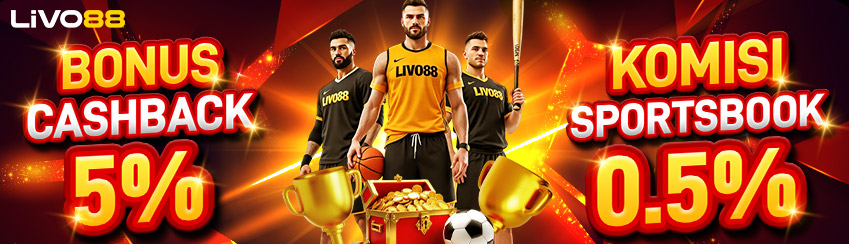 BONUS CASHBACK 5% + KOMISI 0.5% SPORT