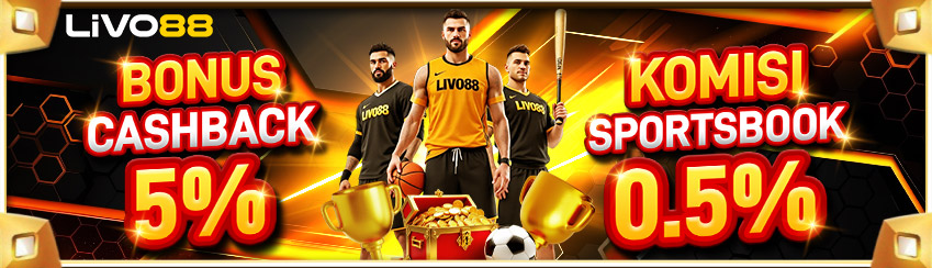 BONUS CASHBACK 5% + KOMISI 0.5% SPORT