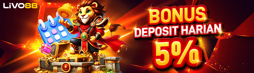 BONUS DEPOSIT HARIAN 5%