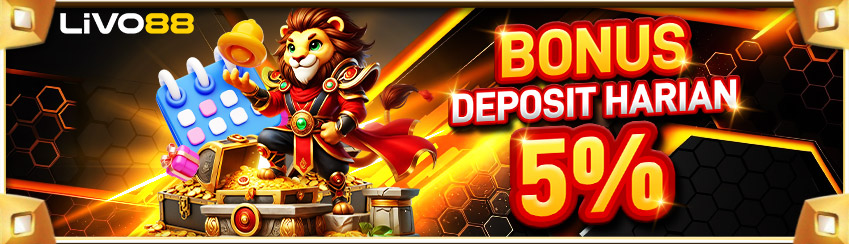 BONUS DEPOSIT HARIAN 5%
