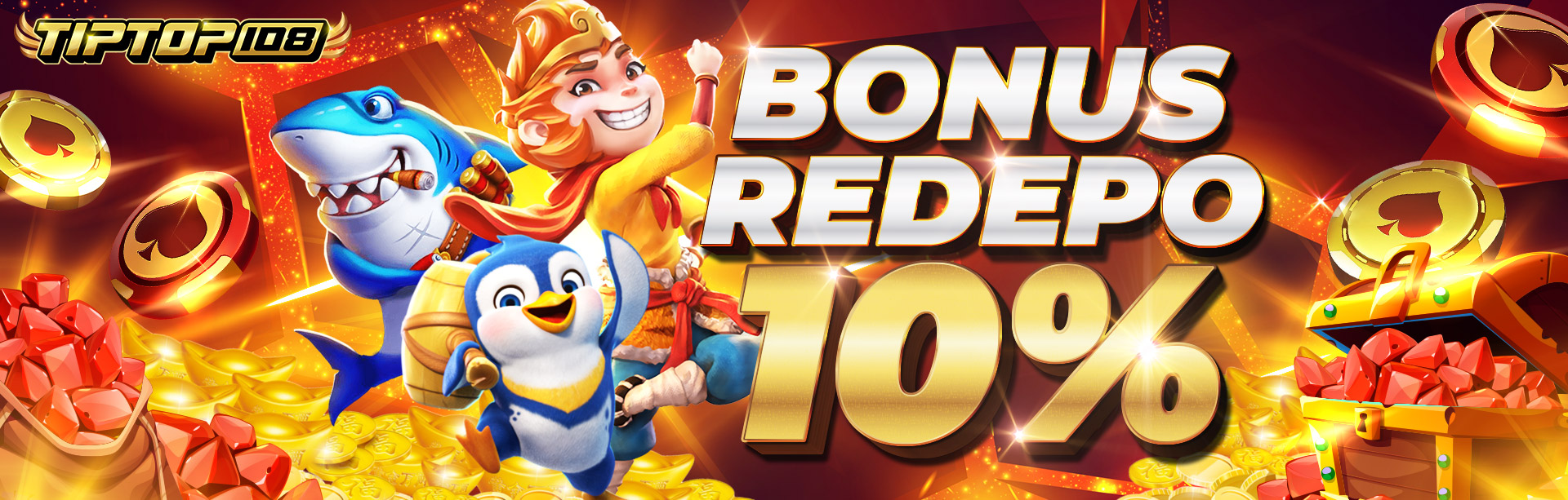 BONUS REDEPO 10% KHUSUS SLOT