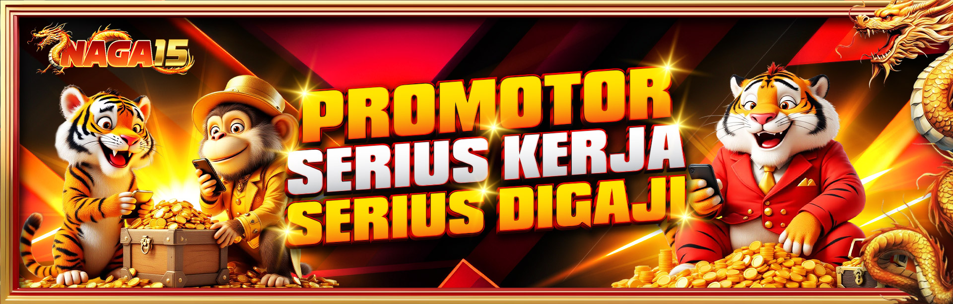 PROMOTOR SERIUS KERJA SERIUS DIGAJI