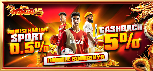 KOMISI HARIAN SPORT 0.5% & CASHBACK SPORT 5%