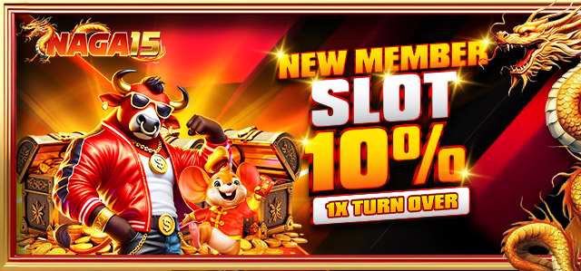 NEW MEMBER SLOT 10% (1X TO)